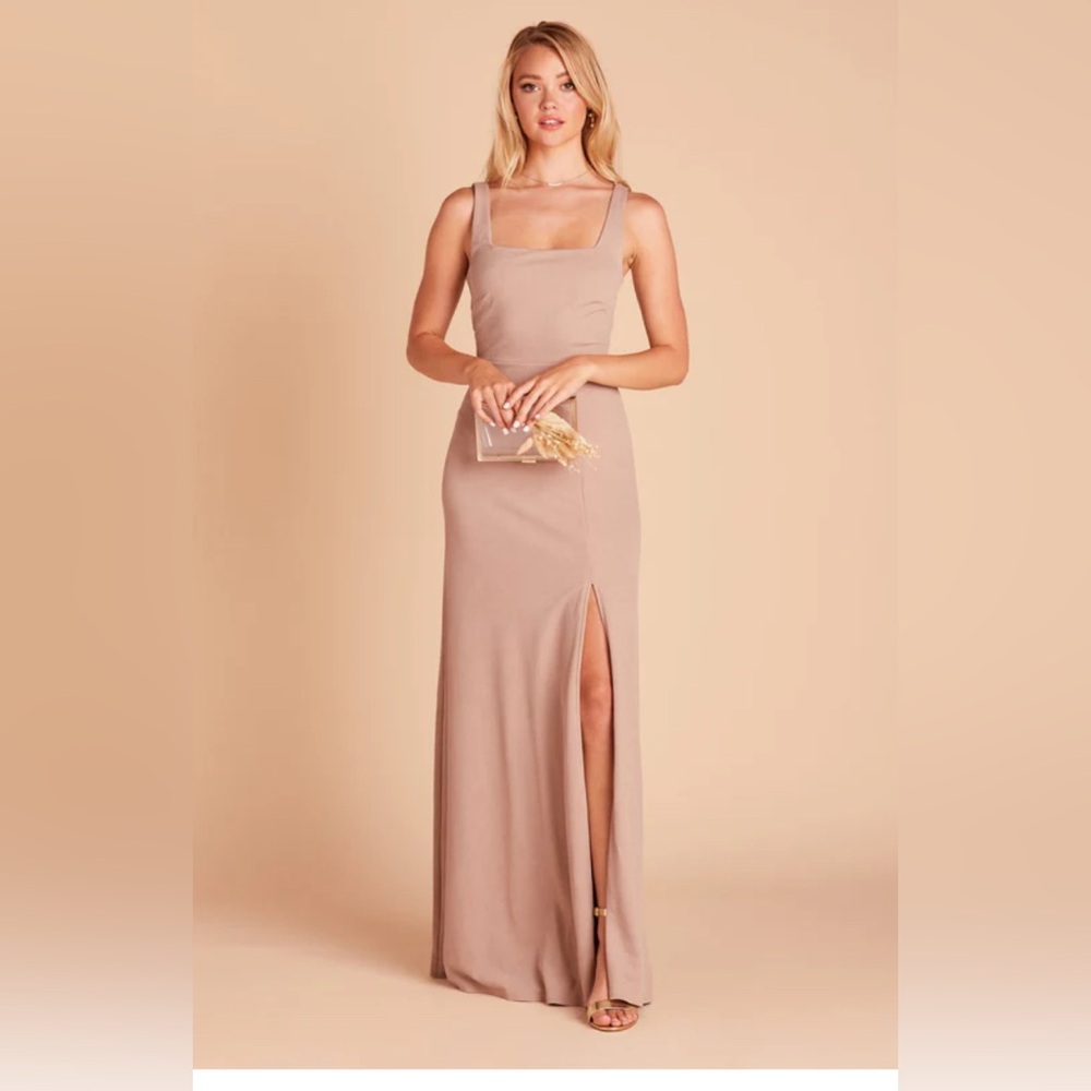 Birdy & Grey — Alex Convertible Dress - Crepe Taupe 

Only worn once. Like New.